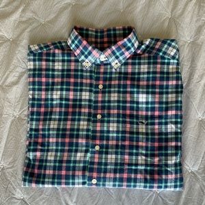 Vineyard Vines Flannel Classic Tucker Shirt